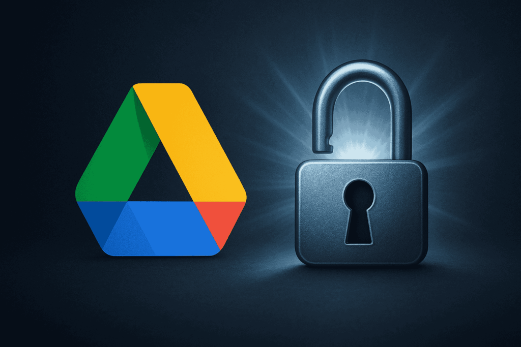 unlock link google drive