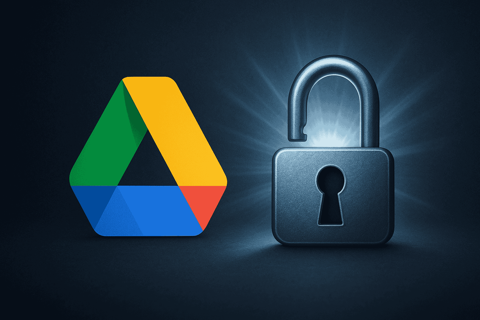 unlock link google drive